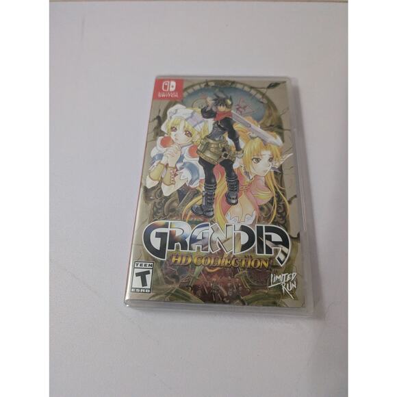 Nintendo Switch GRANDIA HD collection limited run Grandia HD Collection 1 + 2 (Nintendo Switch) Limited Run